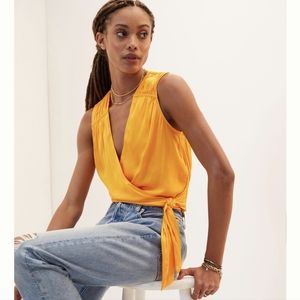 Anthropologie | Women's Maeve Surplice Blouse